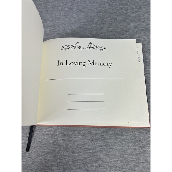 In Loving Memory, Thoughts & Memory Book, Memorial, Celebration Of Life - Picture 2 of 13